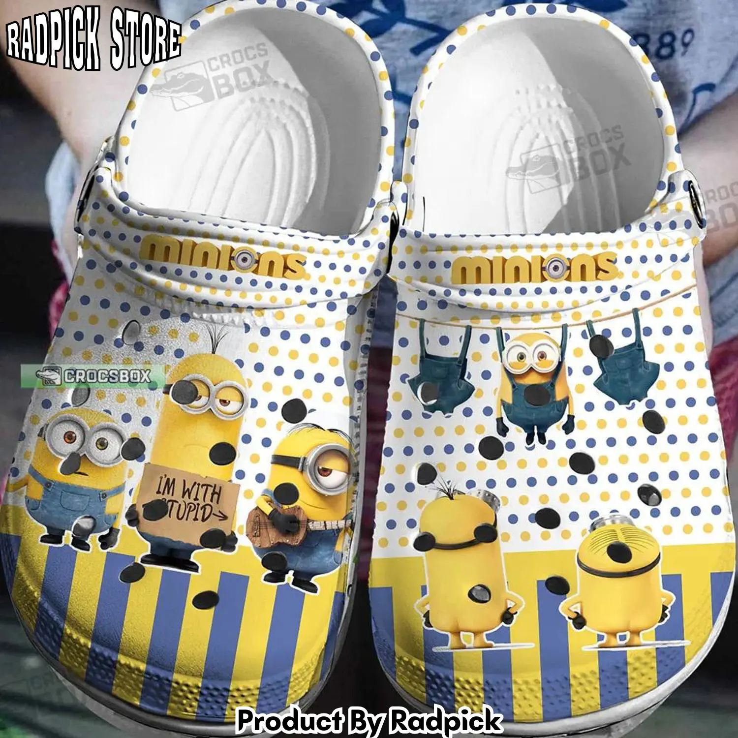 Radpick adventure with minions crocss funny minions crocss rp6528333